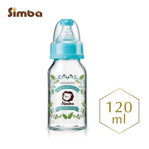 【小獅王辛巴】蘿蔓晶鑽標準玻璃小奶瓶3支組(120ml)