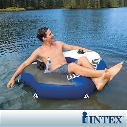 【INTEX】可連接式水上充氣沙發椅RIVER RUN(58854)