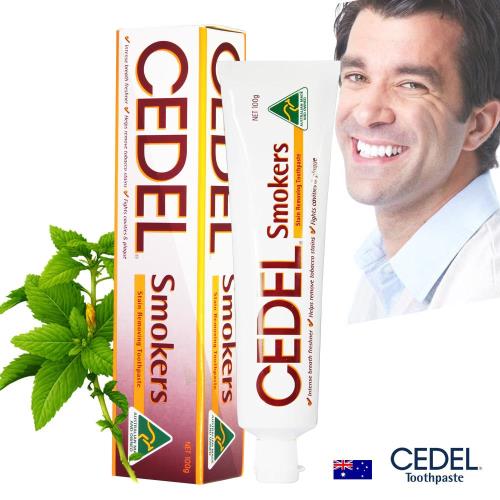 即期品澳洲CEDEL吸菸者專用牙膏100g效期2020/01