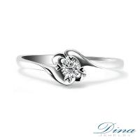DINA JEWELRY 蒂娜珠寶『鳶尾花戀曲』系列10分真鑽女戒-預網