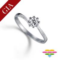 彩糖鑽工坊 GIA 30分 F/SI2 3EX+HA八心八箭 18K 鑽戒 (2選1)