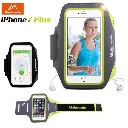 Maleroads APPLE iPhone7 Plus 5.5吋 手機專用款 運動臂帶 預留耳機孔 臂包