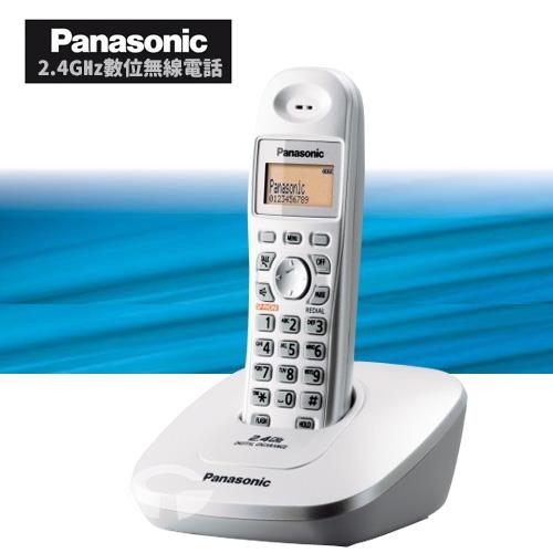 Panasonic 松下國際牌2.4GHz數位無線電話 KX-TG3611 (時尚白)