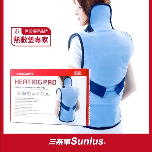 Sunlus三樂事LED全背式熱敷舒毛墊MHP1021 (醫療級)