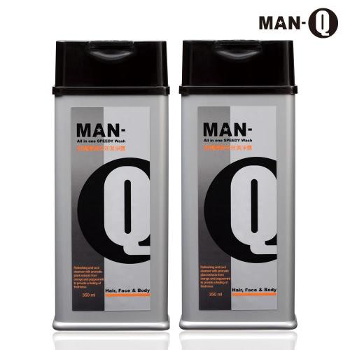 MAN-Q S2柑橘薄荷全效潔淨露350mlX2