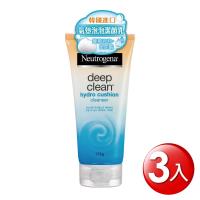 露得清 深層淨化氣墊泡泡保濕潔顏乳175g×3入