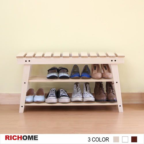 【RICHOME】極簡風格穿鞋椅-3色