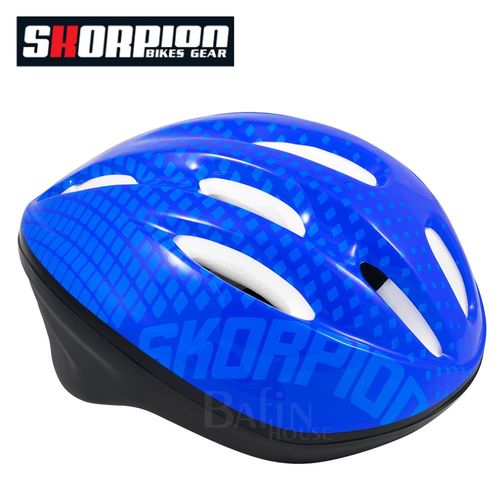 【SKORPION】新旋風自行車安全帽(藍)