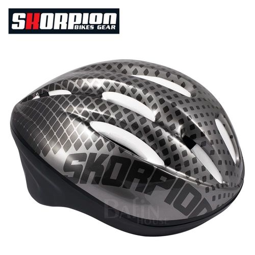 【SKORPION】新旋風自行車安全帽(灰黑)