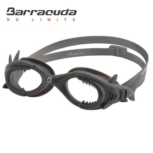 美國Barracuda巴洛酷達 SHARK #13020 兒童防霧泳鏡-鯊魚