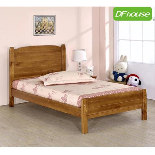 《DFhouse》涼夏3.5尺實木單人床- 單人床 雙人床 床架 床組 實木 涼夏床 臥室 居家 生活起居 透氣
