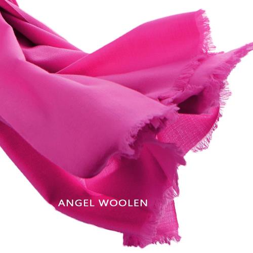 Angel Woolen 極致保暖絲光胎羊毛披肩 圍巾(共五色)