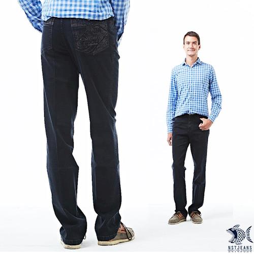 【NST Jeans】驚滔駭浪狂潮印花 重磅數牛仔長褲(中腰) 393(66487)