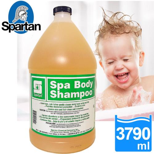 【Spartan斯巴達】Spa Body環保無皂鹼沐浴乳洗髮精(3790cc)