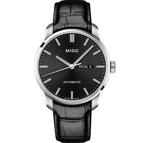 MIDO 美度 BELLUNA II系列 時尚紳士腕錶/黑/42mm/M0246301605100
