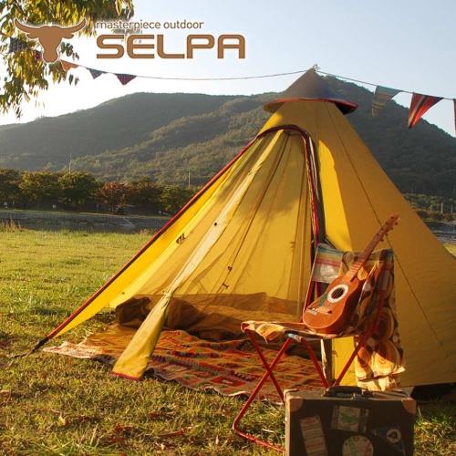 韓國SELPA 一房一廳印地安帳/露營/帳篷/五人/大型