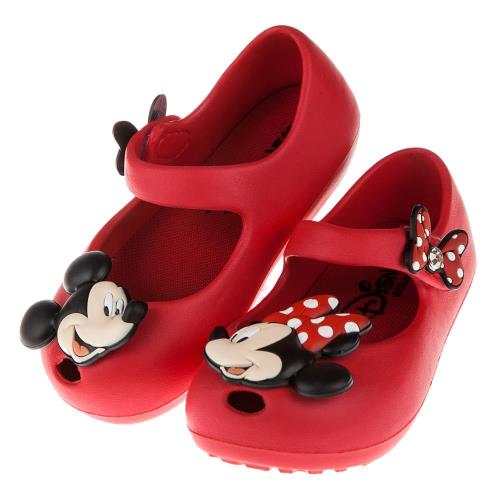 《布布童鞋》Disney迪士尼米奇米妮兩小無猜紅色輕便公主涼鞋(14~19公分) [ D7N007A ] 紅色款