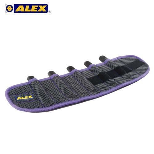 ALEX 第二代十格式加重綁腿-台灣製 加重器 調整式 健身 肌力訓練 紫