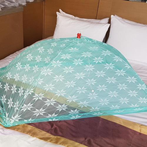 【凱蕾絲帝】台灣製造-嬰兒專用針織特多龍花紗睡簾防蚊傘型帳(4款)