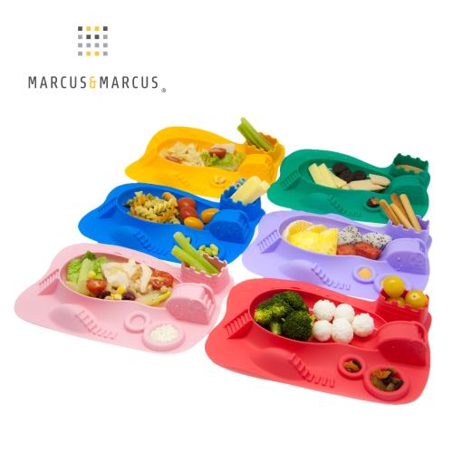 【MARCUS&MARCUS】動物樂園遊樂造型餐盤(多款繽紛任選)