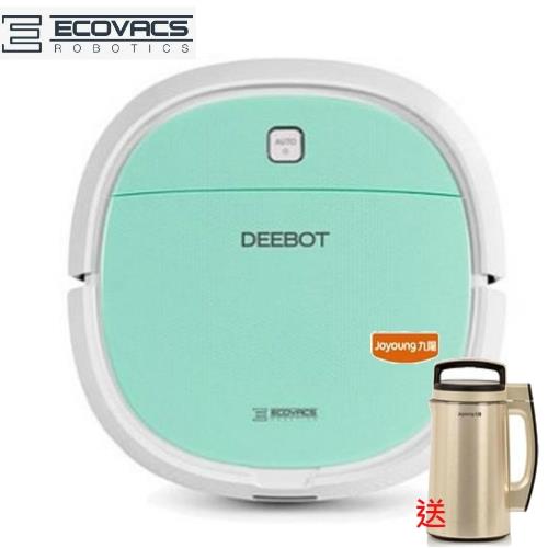 組合優惠 Ecovacs DEEBOT MINI2 智慧掃地機器人 DA3G + 九陽豆漿機 DJ13M-D980SG 香檳金色