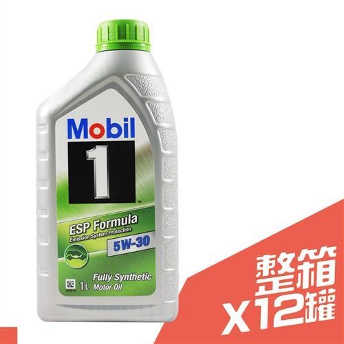 Mobil 1 ESP Formula 5W30 全合成汽車機油 1L*12瓶