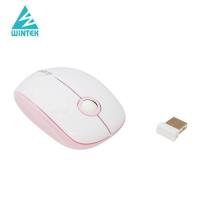 WINTEK 1500 無線筆電鼠 白粉