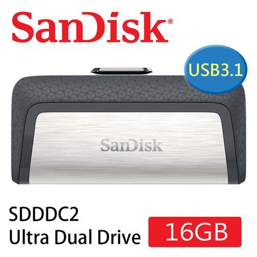 SanDisk Ultra Dual Drive USB Type C 雙用隨身碟(16G/OTG ) [公司貨]