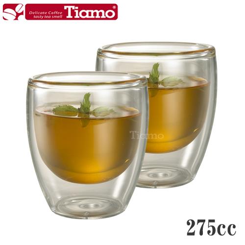 Tiamo 雙層玻璃杯 275cc / 2入(HG2232)