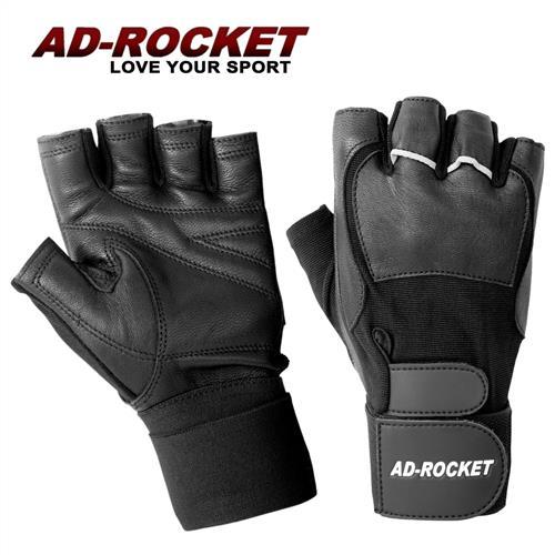AD-ROCKET 真皮防滑透氣重訓手套/健身手套/運動手套