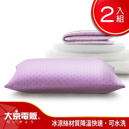 日本【大京電販】4D防螨涼感枕超值2入組 