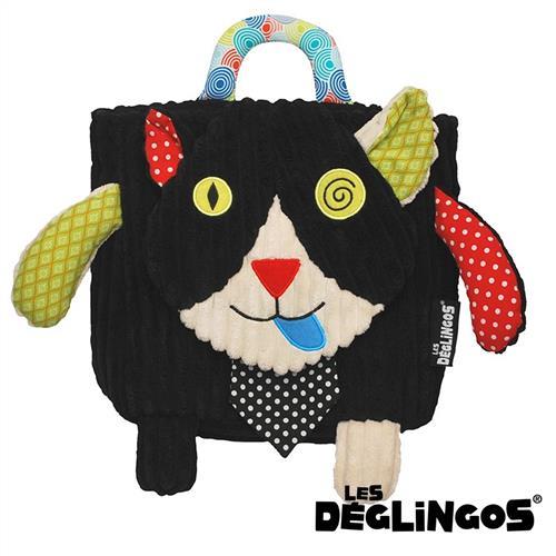 Les Deglingos 立體玩偶背包(兒童背包)-貓咪 (CHARLOS) 