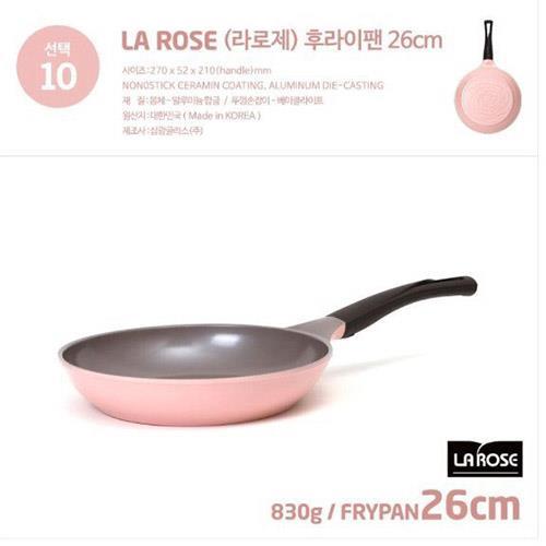Chef Topf韓國 玫瑰鍋不沾平底鍋26公分