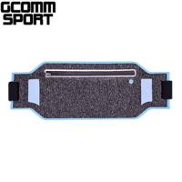 GCOMM SPORT 萊卡輕薄貼身防汗水音樂腰包 淺水藍