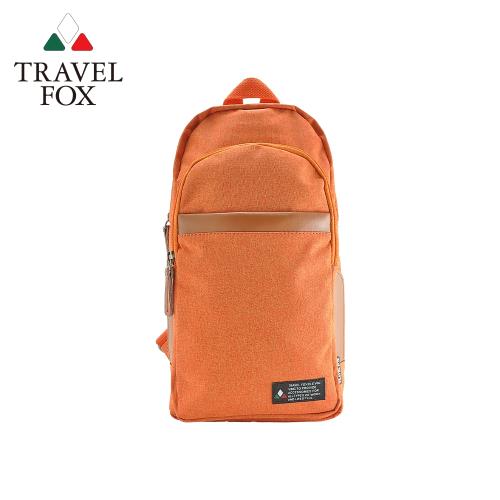 【TRAVEL FOX 旅狐】單肩/雙肩兩用輕巧後背包 (TB689-16) 橘色