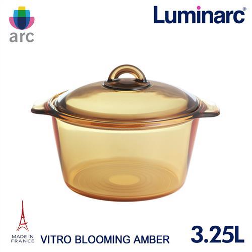Luminarc法國樂美雅 Blooming 3.25L第2代微晶透明萬用鍋(可用電磁爐)
