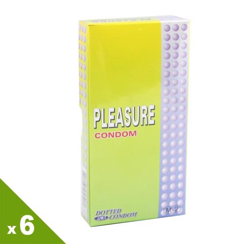 Pleasure．細密顆粒保險套（12入X6盒）