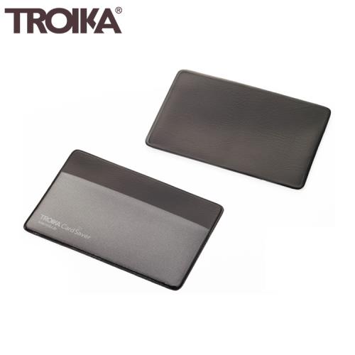 德國TROIKA防盜信用卡夾防盜卡夾防NFC-RFID側錄多功能卡夾防感應卡套防盜刷卡套CAS01/BK