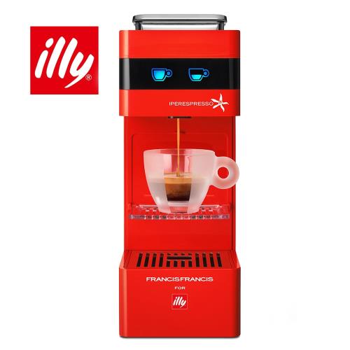 【illy】意利Iperespresso 膠囊咖啡機-法拉利紅Y3 ROSSA