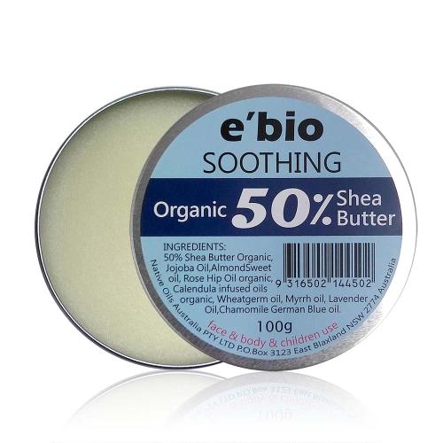e’bio伊比歐 50%有機乳油木果油-Soothing舒緩配方 100g