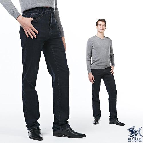 【即將斷貨】NST Jeans 造型感UP! 口袋滾邊 重磅數直筒牛仔男褲(中腰) 390(5637)