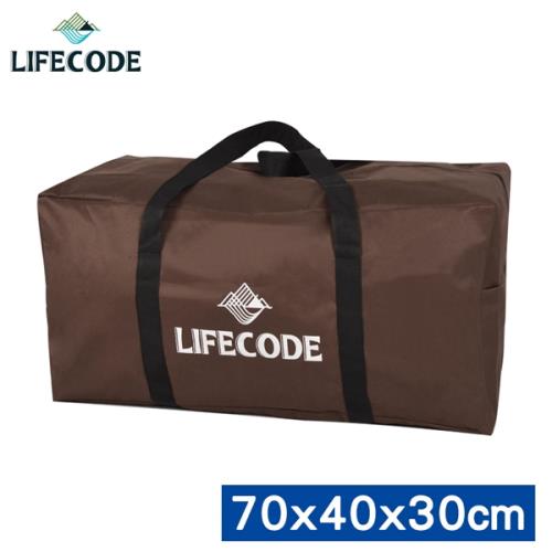LIFECODE 野營裝備袋70x40x30cm(L號)-(咖啡色) 