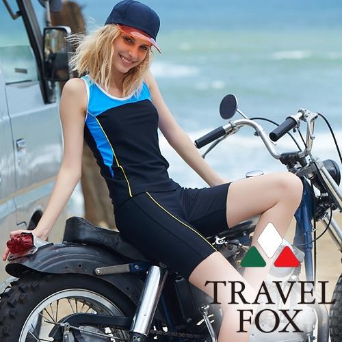 旅狐TRAVEL FOX  大女長版二件式泳衣C18708