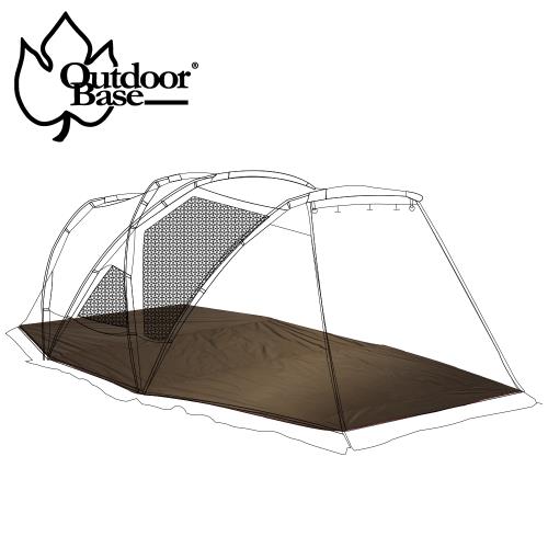 Outdoorbase 彩繪天空歡樂家庭帳一房一廳帳專用地布-23144