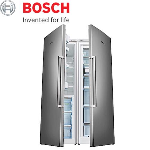 BOSCH 博世 537公升 220V 1級變頻獨立式對開電冰箱(經典銀) KSF36PI30D+GSN36AI31D