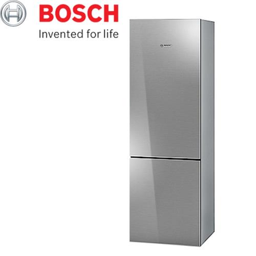BOSCH 博世 285公升110V無霜獨立式雙門電冰箱(經典銀/鏡面) KGN36SS30D