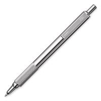 美版新版日本ZEBRA不銹鋼原子筆F-701圓珠筆(黑色0.8mm油性筆芯)鋼珠筆-平行輸入