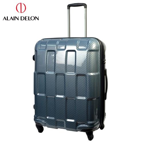 ALAIN DELON 亞蘭德倫 25吋TPU系列拉鍊行李箱(藍) 