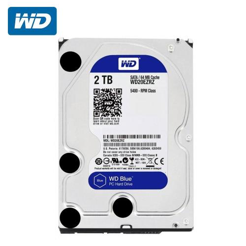 WD 威騰 WD20EZRZ 藍標 2TB 3.5吋SATA硬碟/3y 