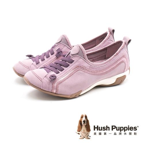 Hush Puppies QUALIFY 彈力休閒鞋 女鞋 -粉紫 (另有灰藍、黑)